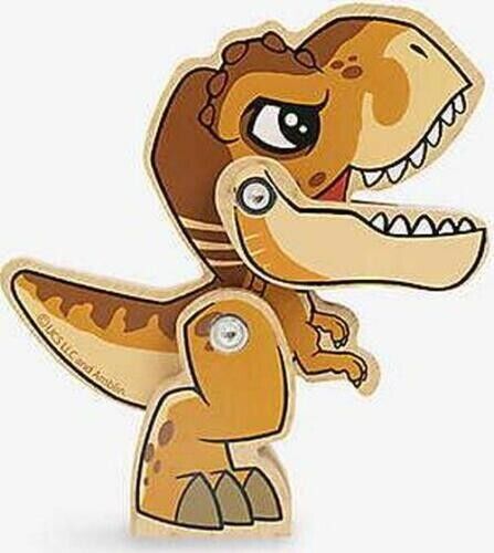 Jurassic World Wooden Dinosaurs 3 Pack