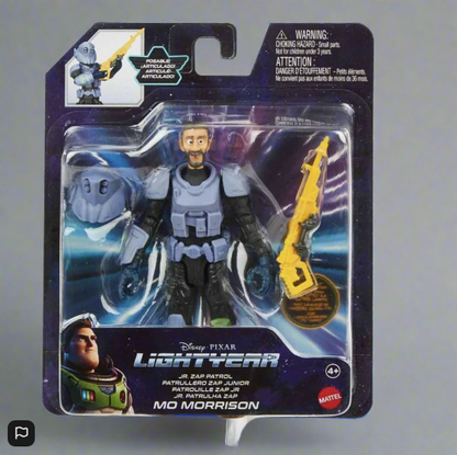 Disney Pixar Lightyear Jr. Zap Patrol Mo Morrison 5" Action Figure