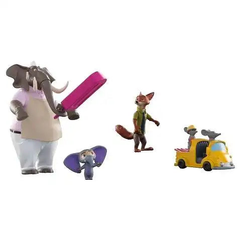 Disney Zootropolis  Operation Red Wood 7 Piece Action Figure Set