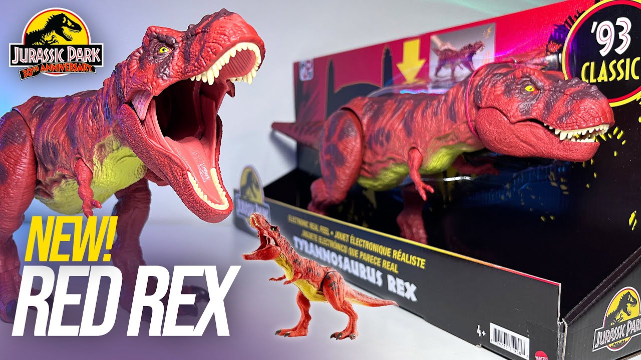 Jurassic Park '93 Electronic Real Feel Tyrannosaurus Rex Dinosaur with Sounds