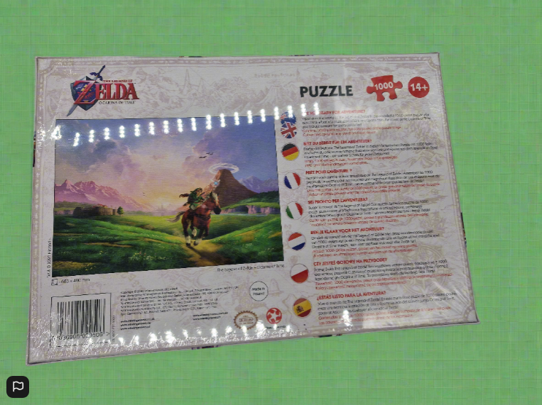 The Legend of Zelda Ocarina of Time 1000 Piece Jigsaw Puzzle