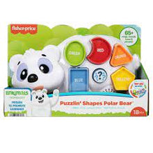 Load image into Gallery viewer, Fisher-Price Linkimals Puzzlin Shapes Polar Bear