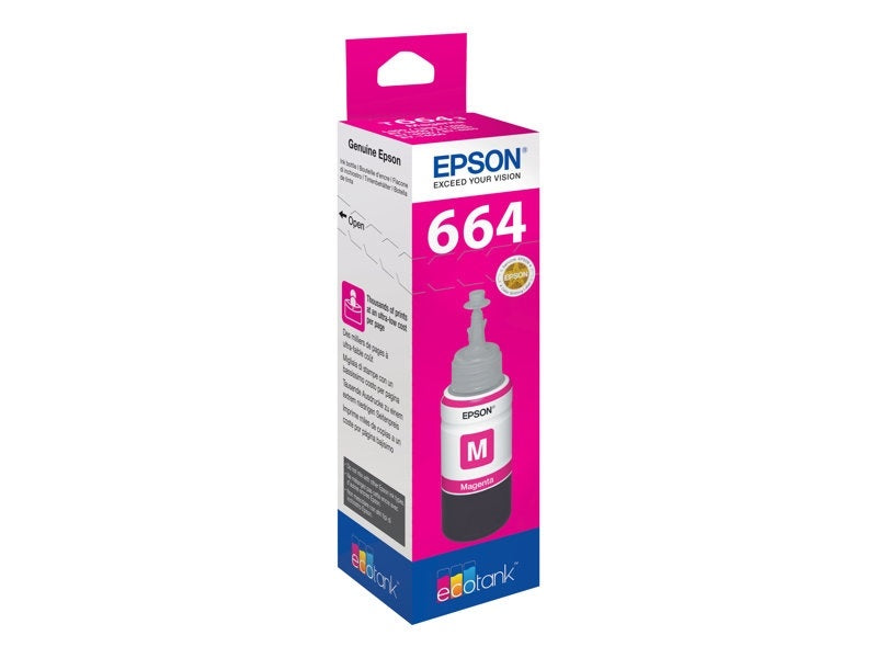 Epson Ink Refill 664 Original Magenta Bottle