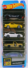 Load image into Gallery viewer, Hot Wheels NightBurnerz 5 Pack
