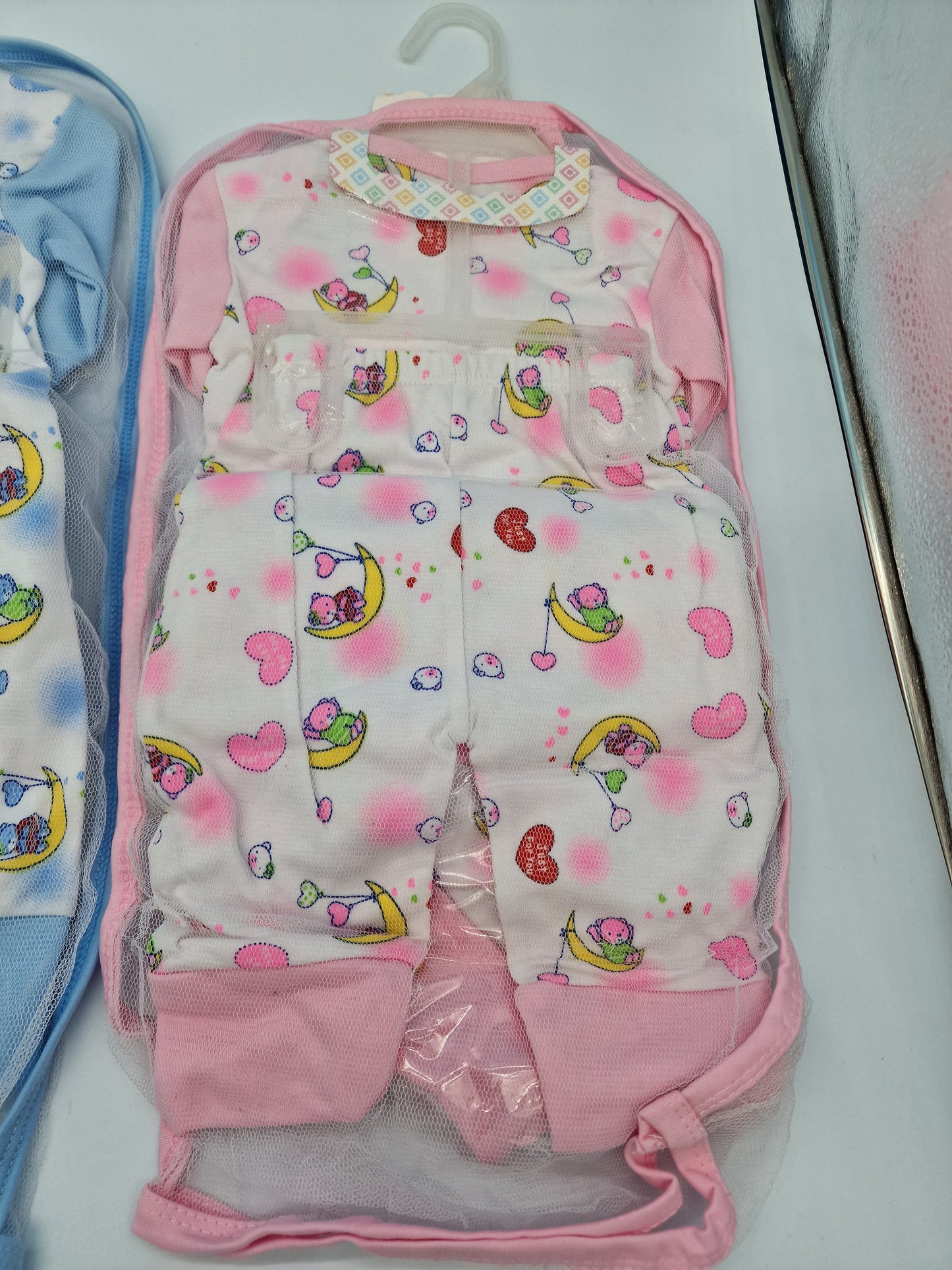 10 Piece Baby Sets Pink Blue Neutral