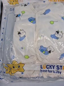 Soft And Fleecy 10 Piece Baby Gift Set Blue