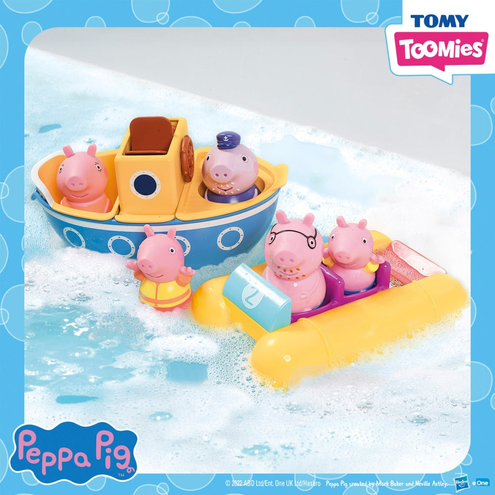 Peppa Pig Boat TOMY Toomies Adventure Set