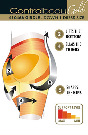 Control Body 410466 Shaping Girdle Skin