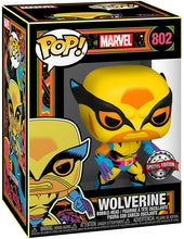 Load image into Gallery viewer, Funko POP! Marvel Tees X-Men - Wolverine (Blacklight) POP (Tee: Adult Size Medium)