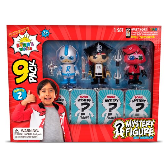 Ryans World Mystery Figure 9Pk