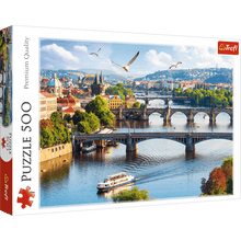 Load image into Gallery viewer, Trefl Prague Czech Republic 500 Pieces puzzle Premium Quality