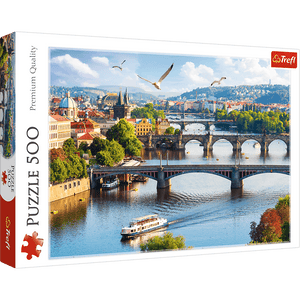 Trefl Prague Czech Republic 500 Pieces puzzle Premium Quality