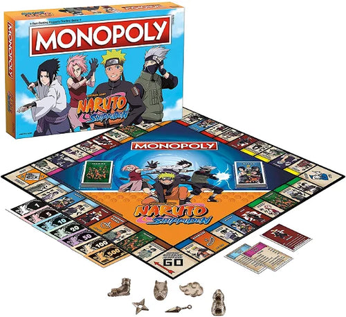 Monopoly Naruto Shippuden Board Game