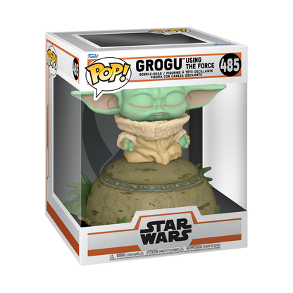 Funko POP!  Star Wars The  Mandalorian- The Child Using the Force (lights and sounds)