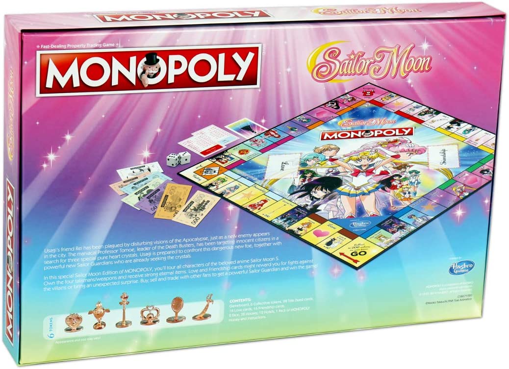 Monopoly Sailor Moon  Board Game