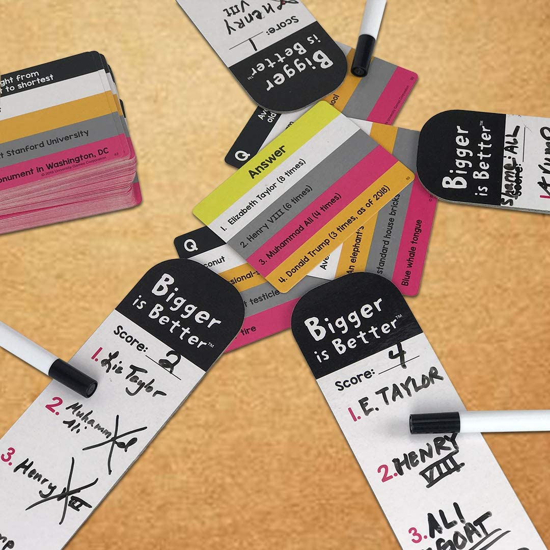 Bigger Is Better Family Board Game