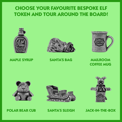 Elf Monopoly Family Board Game