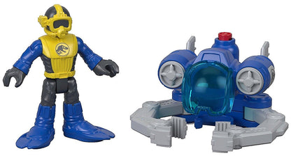 Imaginext Jurassic World Sub Dino Catcher Action Figure