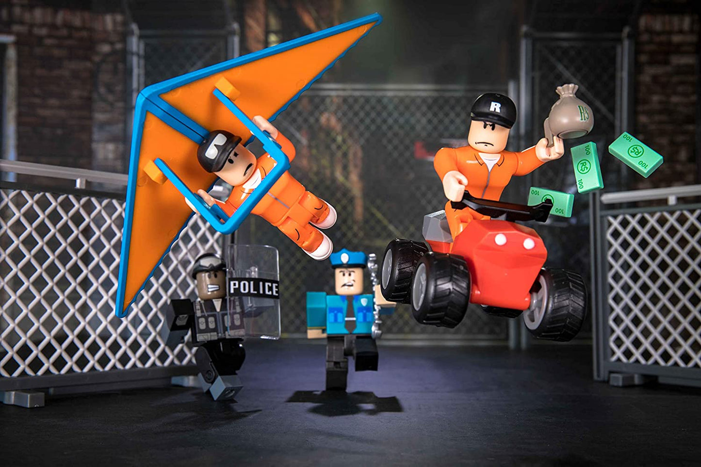 Roblox Jailbreak Great Escape Exclusive virtual Item 24 Piece Playset