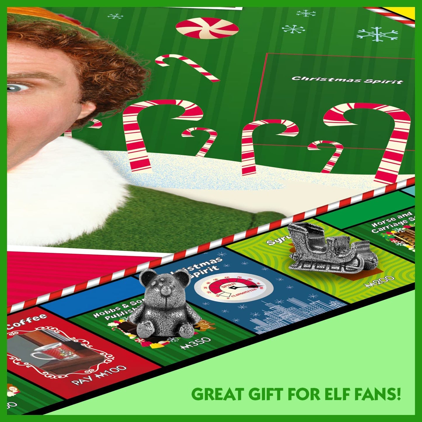 Elf Monopoly Board Game