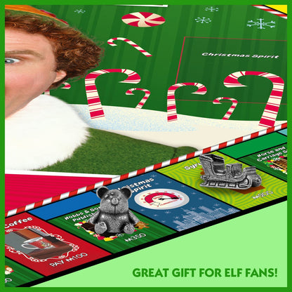 Elf Monopoly Family Board Game