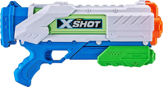 ZURU X-SHOT Warfare Fast-Fill Water Blaster, Blue