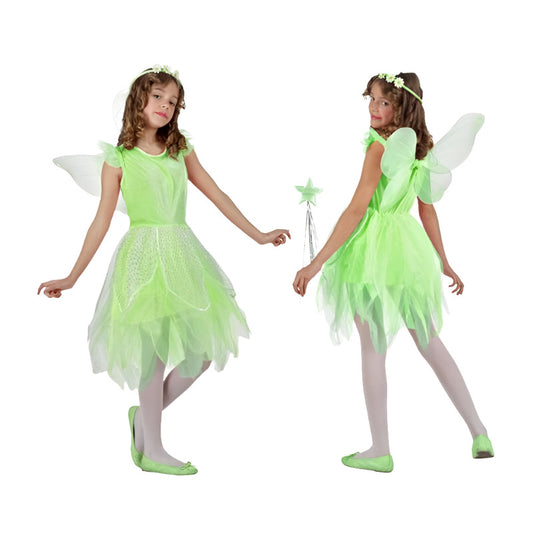 Costume for Children Fairy green dress