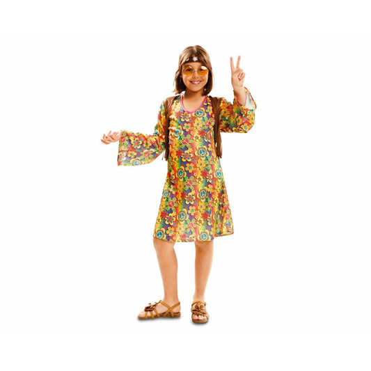 Costume for Children My Other Me Hippie (2 Pieces) dress and hair accessory