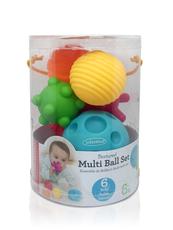 Infantino Sensory Textured Multi Ball Set