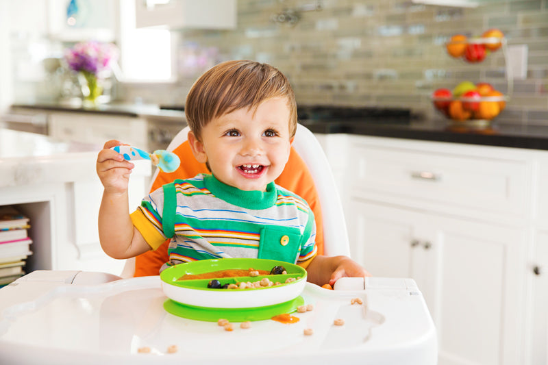 Munchkin Stay Put Suction Plate 2 Pack Blue And Green