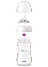 Load image into Gallery viewer, Philips Avent Natural Bottle 260ml 2Pk
