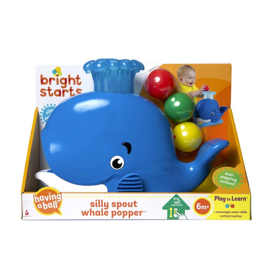 Bright Starts Having a Ball Silly Spout Whale Popper