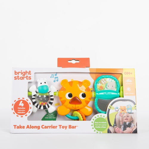 Bright Starts Take Along Carrier Toy Bar