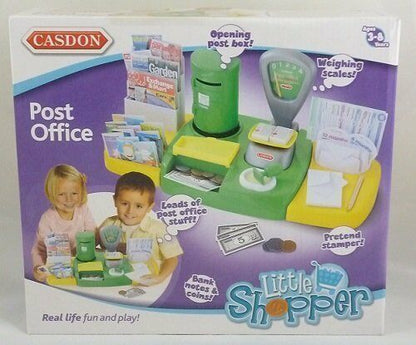 Casdon Irish Post Office Playset Kids Role Play Toy Mail Counter Set NEW