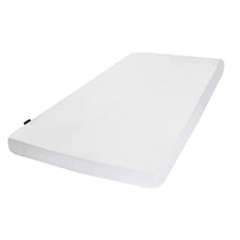 Load image into Gallery viewer, ClevaMama Tencel Fitted Cot Bed Mattress Protector 70x140x25cm