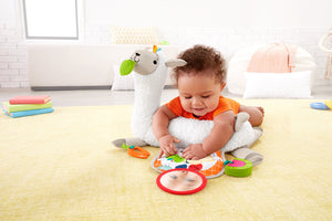 Fisher-Price Grow with Me Tummy Time Llama
