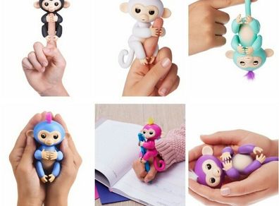 FingerFun Purple Monkey