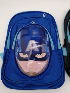 Marvel Captain America 3D Childrens Bag Blue Or Black