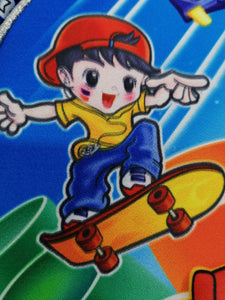 Childrens Bag 3D Skateboard Boy