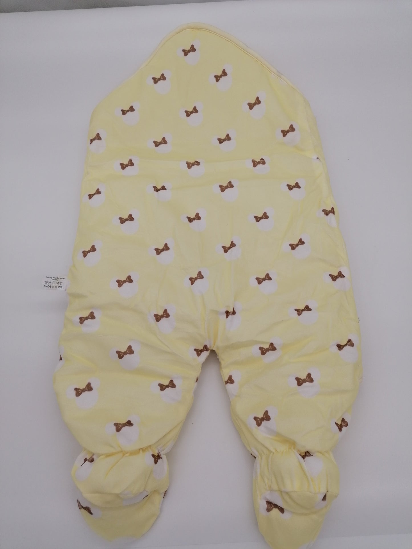 Swaddle Me Soft Padded Yellow Bear Blanket 6 Months