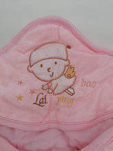 Load image into Gallery viewer, Swaddle Me Soft Padded Pink Fairy Blanket 6 Months