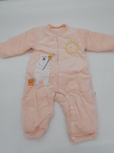 Load image into Gallery viewer, Girls  Polar Bear Romper Suit Peach 80/48