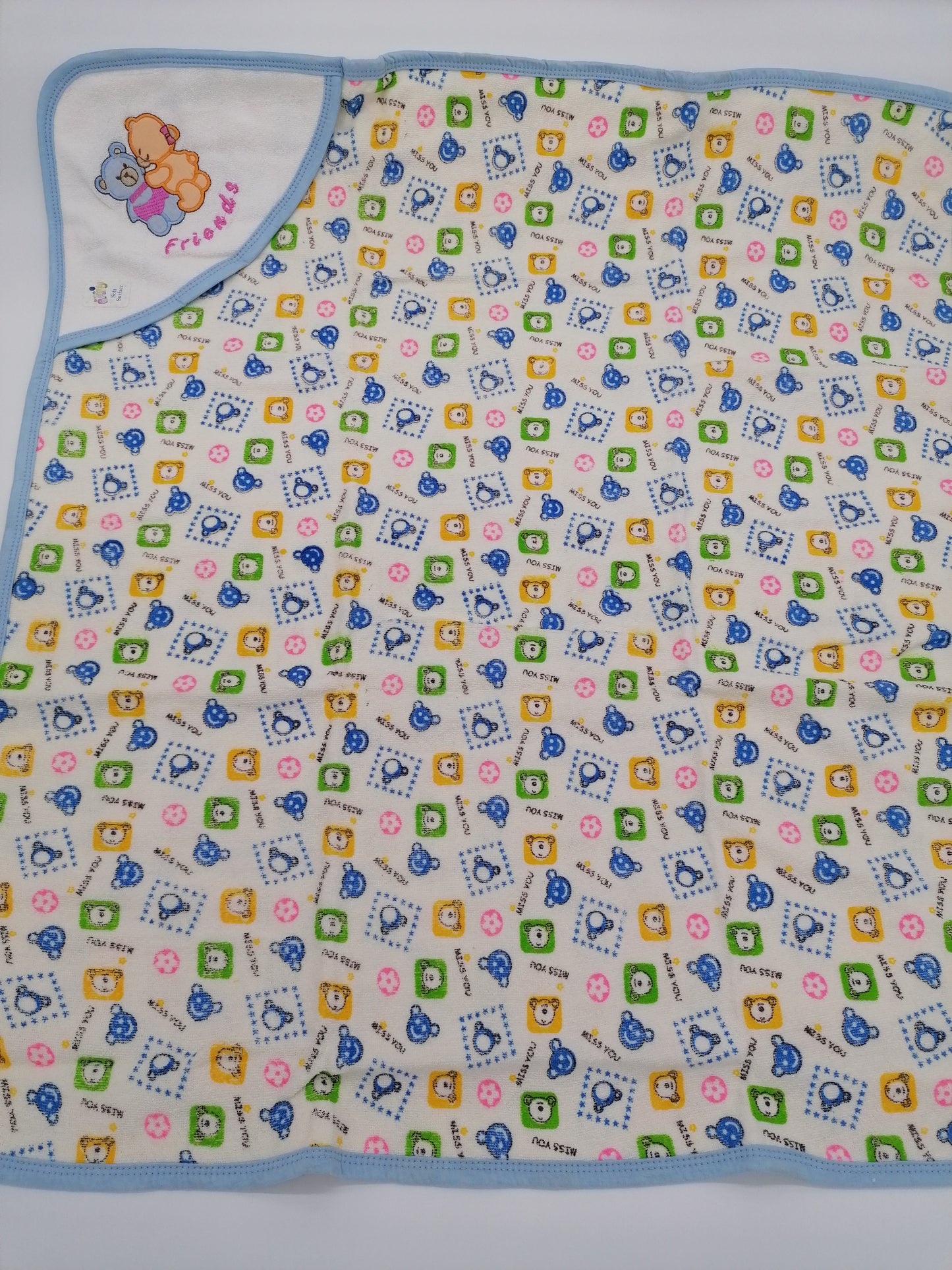 Baby Bath Towel Blue