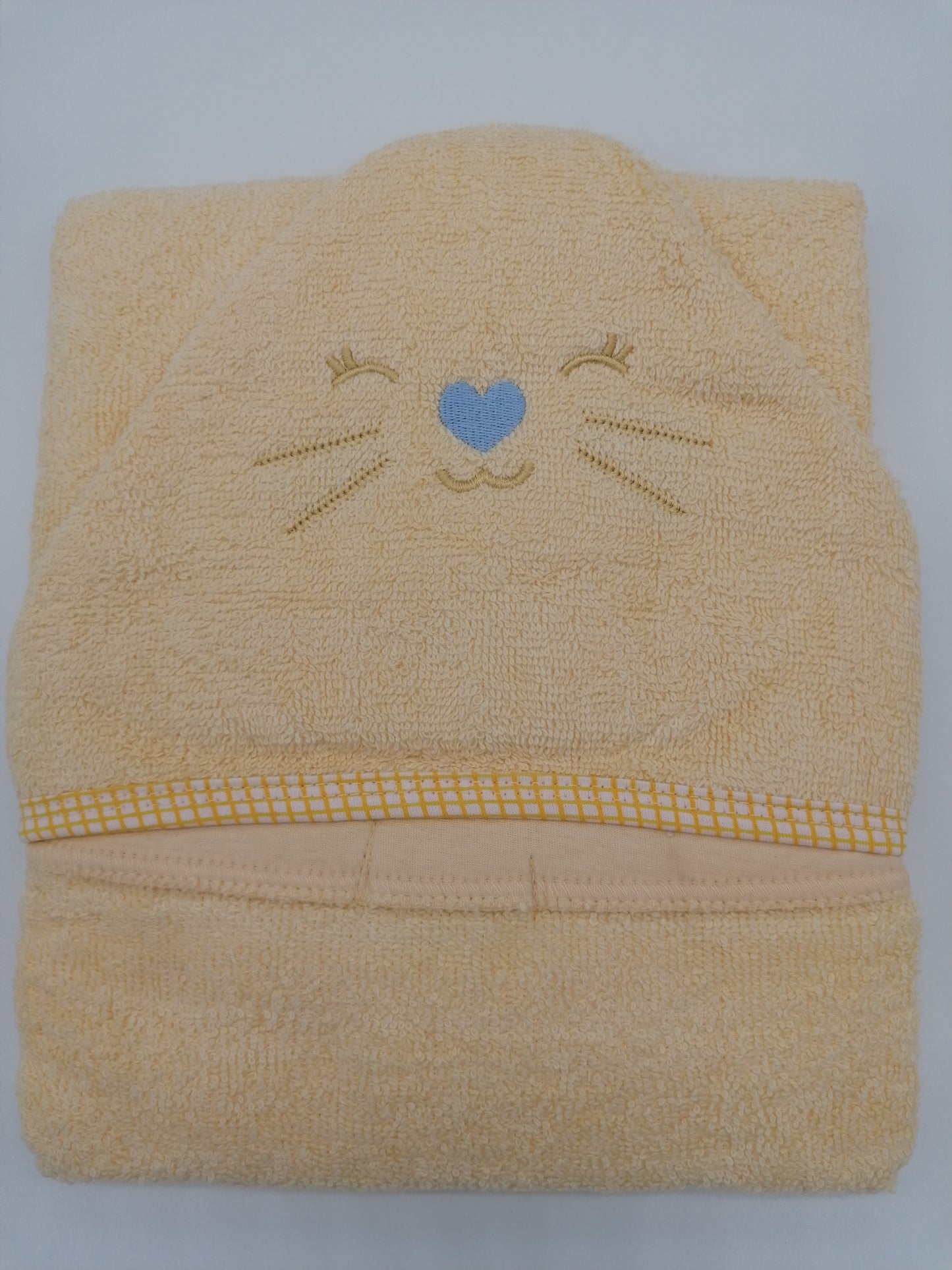 Baby Bath Towel Yellow