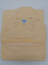 Load image into Gallery viewer, Baby Bath Towel Yellow