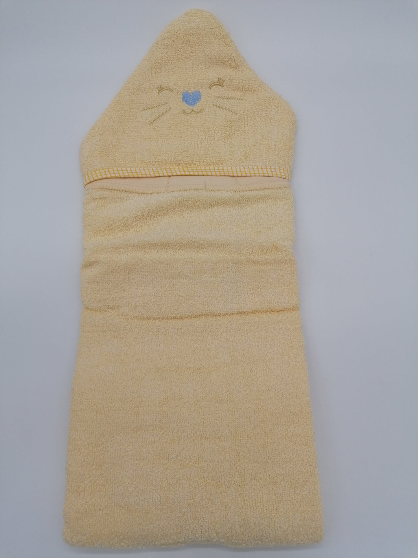 Baby Bath Towel Yellow