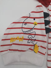 Load image into Gallery viewer, Baby Dino Roar Tshirt And Short Trousers With Hat 0-3 Months