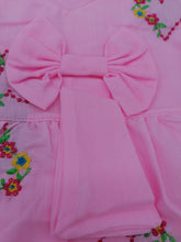 Load image into Gallery viewer, Pretty Baby Girls Embroidered Cotton Dress With Pants Length 16 Inches(41cm) 2 Colours