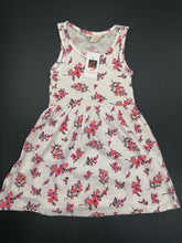Load image into Gallery viewer, H&amp;M Girls Pink Flowery Sleeveless Dress Size 110/116