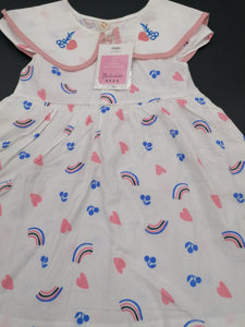 Classic Shirley Temple Girls Cotton Dress